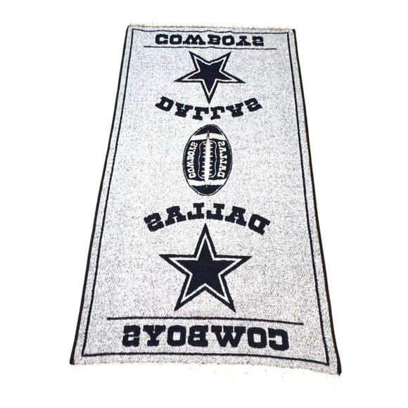 Dallas Cowboys Football NFL Team Poncho Sarape Jorongo Adult OS Cape Blanket - Picture 7 of 7